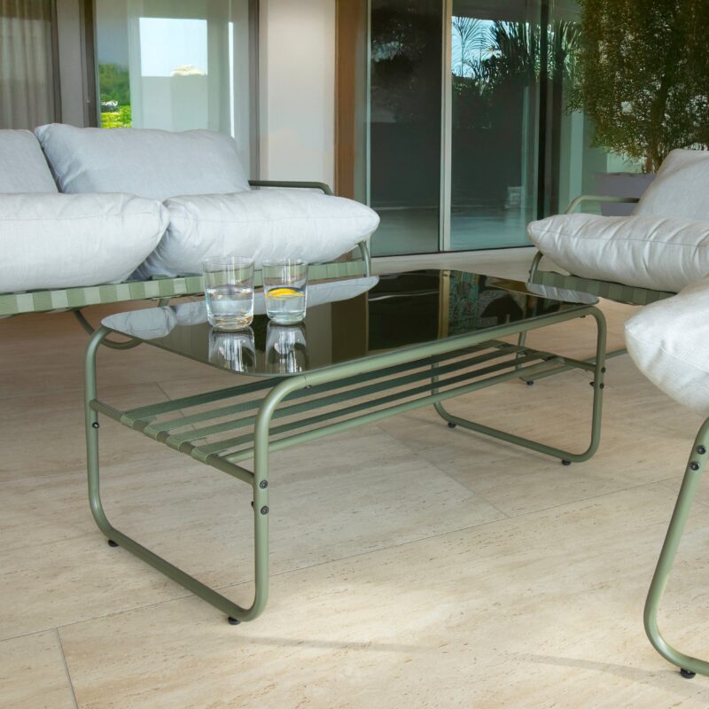 Ensemble De Jardin Vert En Acier Durable Pour Terrasse Balcon Et Jardin 2 Scaled
