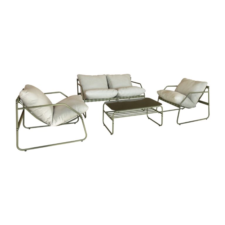 Ensemble De Jardin Vert En Acier Durable Pour Terrasse Balcon Et Jardin 5 Scaled