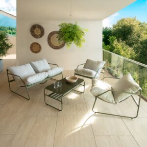 Ensemble De Jardin Vert En Acier Durable Pour Terrasse Balcon Et Jardin 6 Scaled