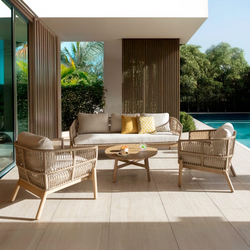 Salon De Jardin Bois Acacia 5 Places Ensemble Elegant Pour Exterieur 5 Scaled