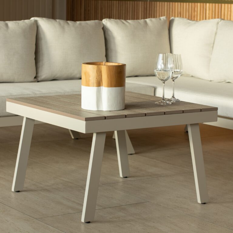 Salon De Jardin Detente Aluminium Couleur Sable Avec Table Basse Design 3 Scaled